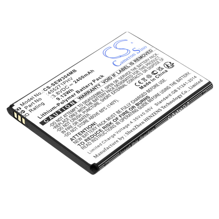 CS-SEW304MB : Battery for Samsung BrightVIEW, SEW-3043W, SEW-3043WP and others - Replaces Samsung 455271PHV