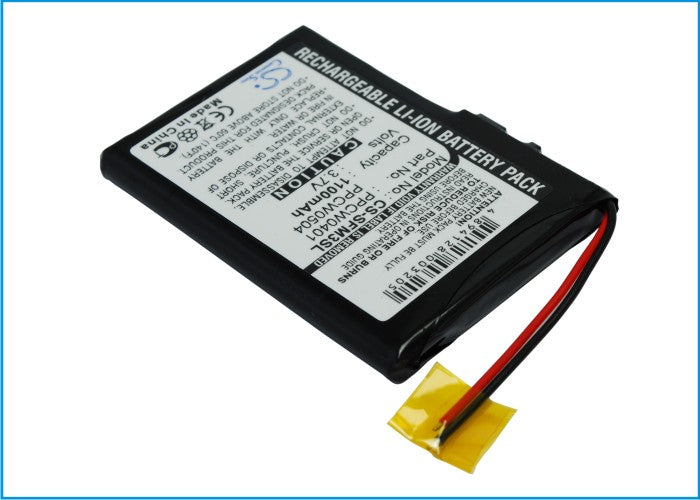CS-SFM3SL : Battery for i-Audio X5 20GB, X5 30GB, X5L 20GB and others - Replaces i-Audio PPCW0401, PPCW0504