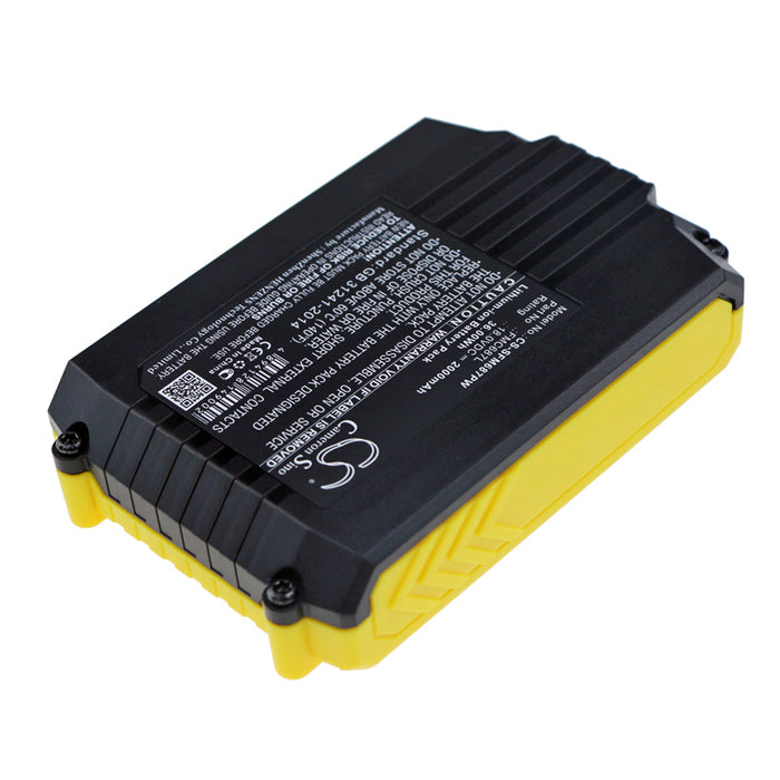 CS-SFM687PW : Battery for Black & Decker ASD18 Typ 1, ASD18 Typ 2, ASD184 Typ 1 and others - Replaces Black & Decker LB20, LB2X4020, LBX20 and others
