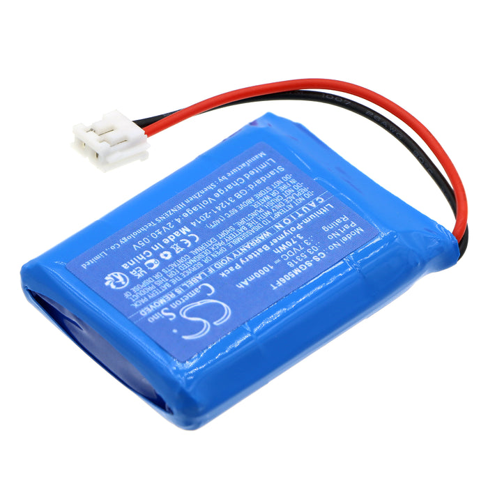 CS-SGM506FT : Battery for SCANGRIP Miniform COB LED, 03.5060 - Replaces SCANGRIP 03.5318