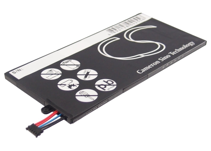 CS-SGP100SL : Battery for Samsung Galaxy Tab, GT-P1000, GT-P1000 Galaxy Tab 16GB and others - Replaces Samsung SP4960C3A, AA31D26, B056H004-001 and others