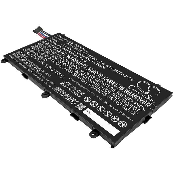 CS-SGP620SL : Battery for Samsung GT-P6200, GT-P3110, GT-P3113 and others - Replaces Samsung SP4960C3B, AA1BC20o/T-B, AA1C426bS/T-B