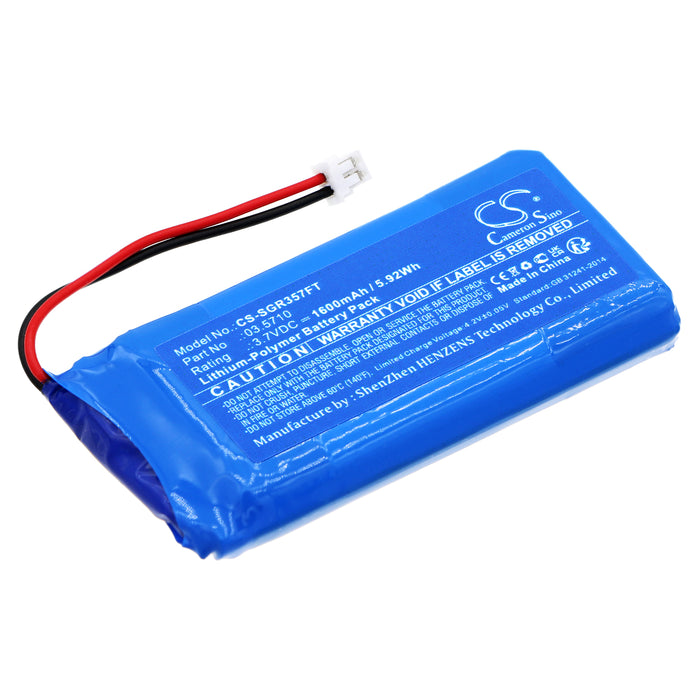 CS-SGR357FT : Battery for SCANGRIP Spotlight, Scangrip, 03.5404 - Replaces SCANGRIP 03.5710
