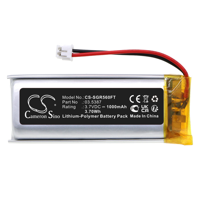 CS-SGR560FT : Battery for SCANGRIP Mini Slim, 03.5610 - Replaces SCANGRIP 03.5387