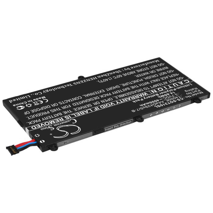 CS-SGT210SL : Battery for Samsung Galaxy Tab3 7.0, SM-T210, SM-T211 and others - Replaces Samsung T4000E, AAaD429oS/7-B, GH43-03911A