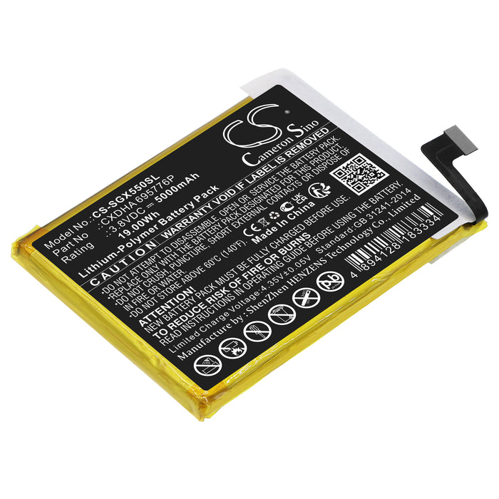 CS-SGX550SL : Battery for SkyGolf SkyCaddie SX550 - Replaces SkyGolf CXDHA 695776P