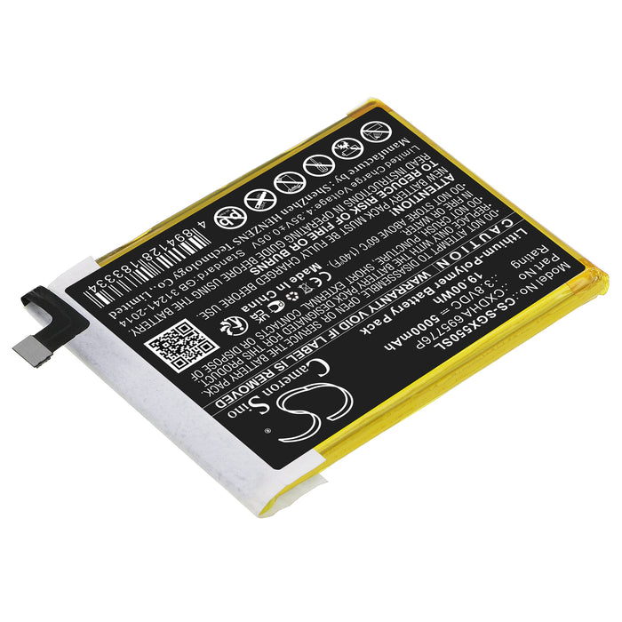 CS-SGX550SL : Battery for SkyGolf SkyCaddie SX550 - Replaces SkyGolf CXDHA 695776P