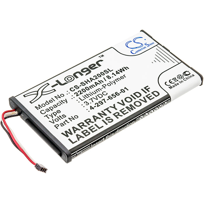 CS-SHA200SL : Battery for Sony PHA-2, PHA-2A - Replaces Sony 4-297-656-01