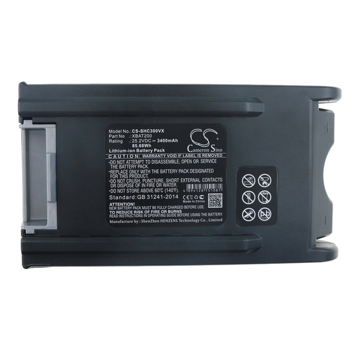 CS-SHC300VX : Battery for Shark IC205, IC205CCO, IC200C and others - Replaces Shark XBAT200, XBAT200EU