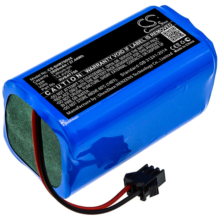 CS-SHR700VX : Battery for Shark ION Robot 700, ION Robot 720, ION Robot 750 and others - Replaces Shark RVBAT700, RVBAT700