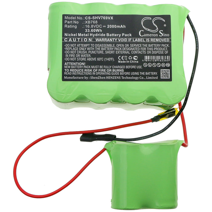 CS-SHV769VX : Battery for Shark SV769TD, SV90Z, SV769 and others - Replaces Shark XB768