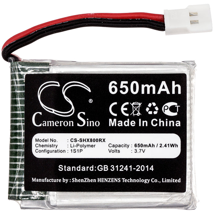 CS-SHX800RX : Battery for Skyhunter X8TW - Replaces Skyhunter X8TW