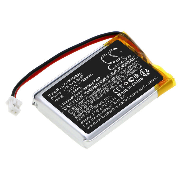 CS-SKT602SL : Battery for SkyBell Trim Plus WiFi Video Doorbell - Replaces SkyBell SNO-602535P