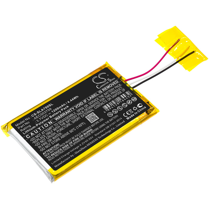 CS-SLA700SL : Battery for Steelseries Arctis 7, Arctis 3, Arctis 1 and others - Replaces Steelseries AEC503759