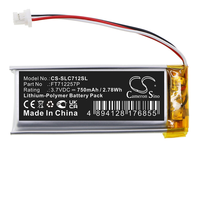 CS-SLC712SL : Battery for SteelSeries Nimbus Controller, Stratus Duo, Nimbus+ - Replaces SteelSeries FT712257P