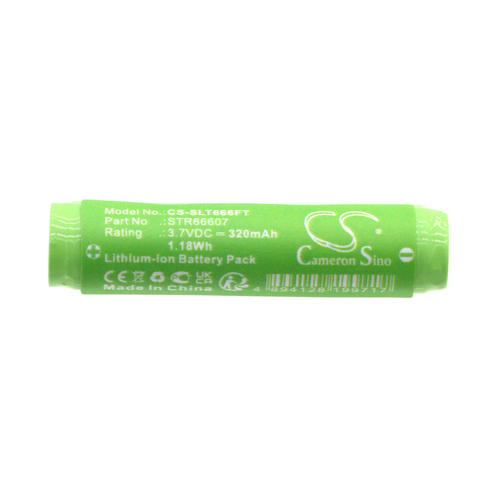 CS-SLT666FT : Battery for Streamlight MicroStream USB, 66601 66602, 66603 and others - Replaces Streamlight STR66607, 66607