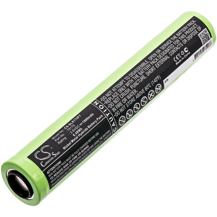 streamlight flashlight battery 75175 BP-SLX175FT : 3.6v NiMH battery, replaces Streamlight 75175, 75375 — Batteries America
