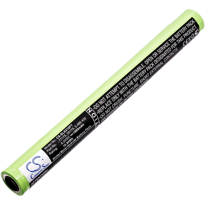 CS-SLX210FT : Battery for Streamlight Ultrastinger, SL20X-LED - Replaces Streamlight 77175, 20175, 5.486.432 and others