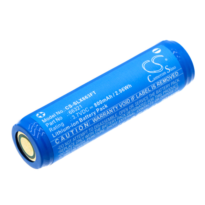 CS-SLX663FT : Battery for Streamlight MicroStream, 66320 Flashlight CS-SLX663FT : Battery for Streamlight MicroStream, 66320 Flashlight