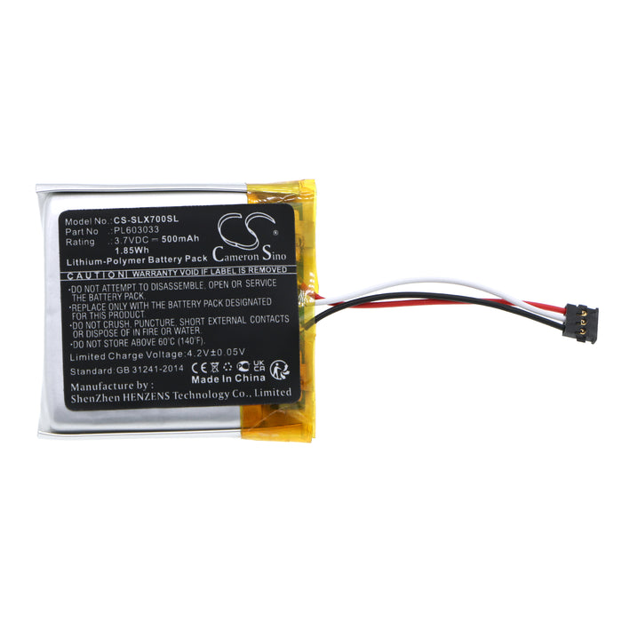 CS-SLX700SL : Battery for SteelSeries Arctis Nova 7X,  Arctis Nova 7P - Replaces SteelSeries PL603033