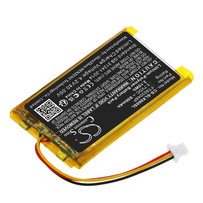 CS-SLX900SL : Battery for SteelSeries Arctis PDP LVL50, Arctis 9X - Replaces SteelSeries FT603048P