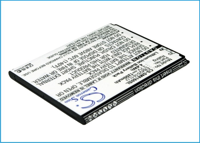 CS-SM8160SL : Battery for Samsung Galaxy Ace 2, GT-I8160, GT-I8160P and others - Replaces Samsung EB425161LU, EB425161LA