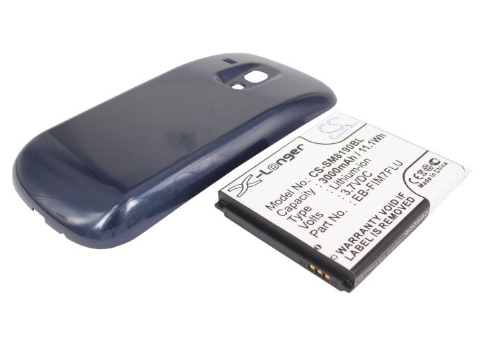 CS-SM8190BL : Battery for Samsung GT-I8190, Galaxy SIII mini, Galaxy S3 mini and others - Replaces Samsung EB-F1M7FLU