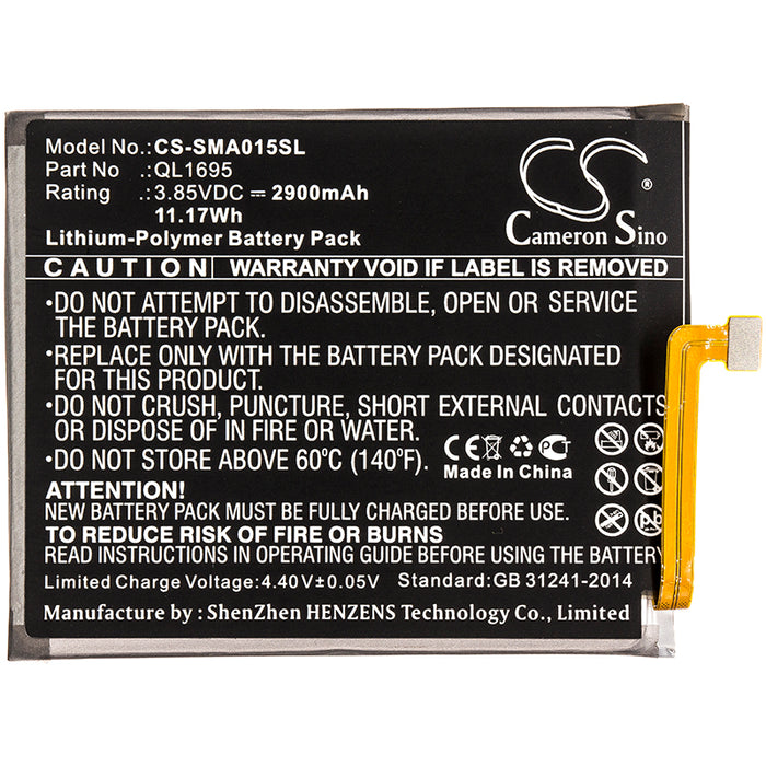 CS-SMA015SL : Battery for Samsung SM-A015V, Galaxy A01 2019, SM-A015M/DS and others - Replaces Samsung QL1695