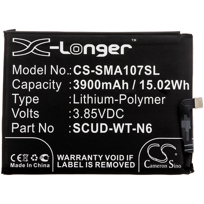 CS-SMA107SL : Battery for Samsung Galaxy A10s, A20s, Galaxy A10s 2019 and others - Replaces Samsung SCUD-WT-N6