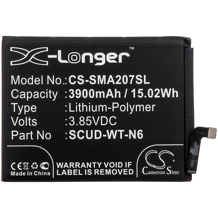 CS-SMA207SL : Battery for Samsung Galaxy A20s, SM-A2070, Galaxy A20s 2019 and others - Replaces Samsung SCUD-WT-N6