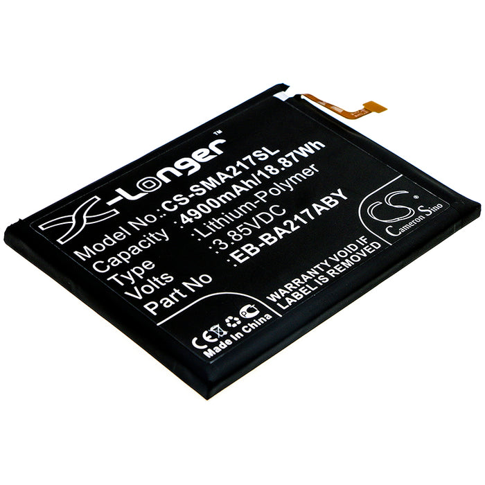 CS-SMA217SL : Battery for Samsung Galaxy A21s 2020, SM-A217F, SM-A217F/DSN and others - Replaces Samsung EB-BA217ABY, GH82-22989A