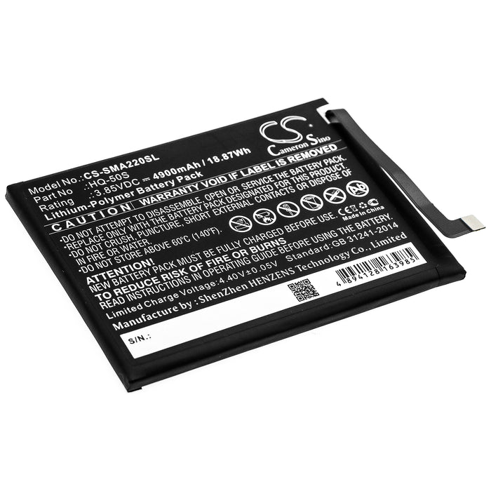 CS-SMA220SL : Battery for Samsung Galaxy A02, Galaxy A02 2021, SM-A022F and others - Replaces Samsung HQ-50S