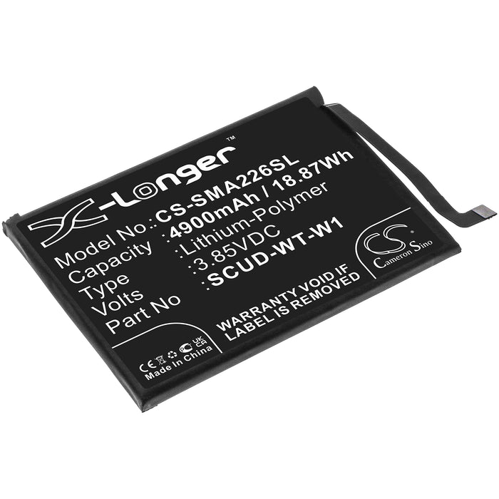 CS-SMA226SL : Battery for Samsung Galaxy A22 5G, SM-A226B, SM-A226B/DS and others - Replaces Samsung SCUD-WT-W1, WT-S-W1