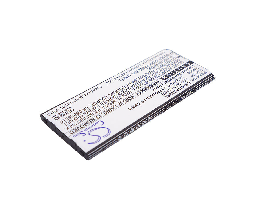 CS-SMA320SL : Battery for Samsung Galaxy A3 2016, Galaxy A3 2016 LTE, SM-A310 and others - Replaces Samsung EB-BA310ABE, GH43-04562A