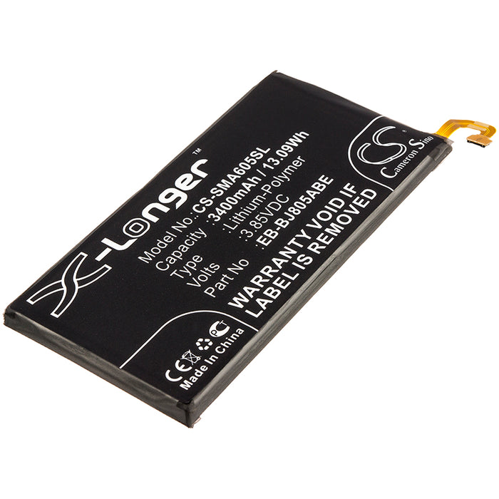 CS-SMA605SL : Battery for Samsung Galaxy Jean, Galaxy A6+ 2018 Duos, Galaxy A6 Plus 2018 Duos and others - Replaces Samsung EB-BJ805ABE, GH82-16480A