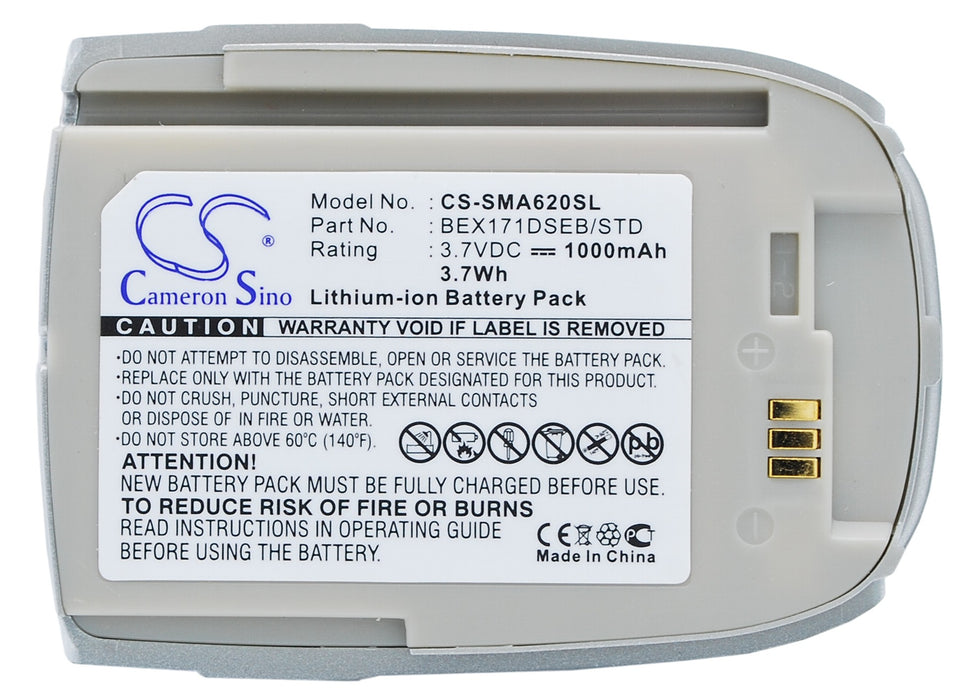 CS-SMA620SL : Battery for Samsung SPH-A620, VAG-1000