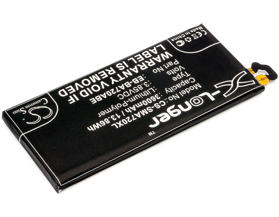 CS-SMA720XL : Battery for Samsung Galaxy A7 2017, SM-A720F, SM-A720F/DS and others - Replaces Samsung EB-BA720ABE, GH43-04688B