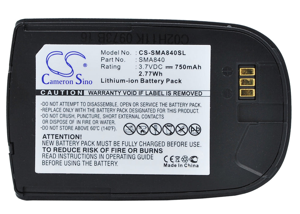 CS-SMA840SL : Battery for Samsung SPH-A820, SPH-A840, PM-A840