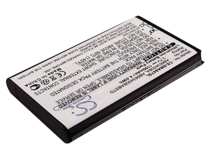 CS-SMA847SL : Battery for Samsung SGH-A847, Rugby II, Rugby II A847 and others - Replaces Samsung AB663450BA, AB663450BABSTD