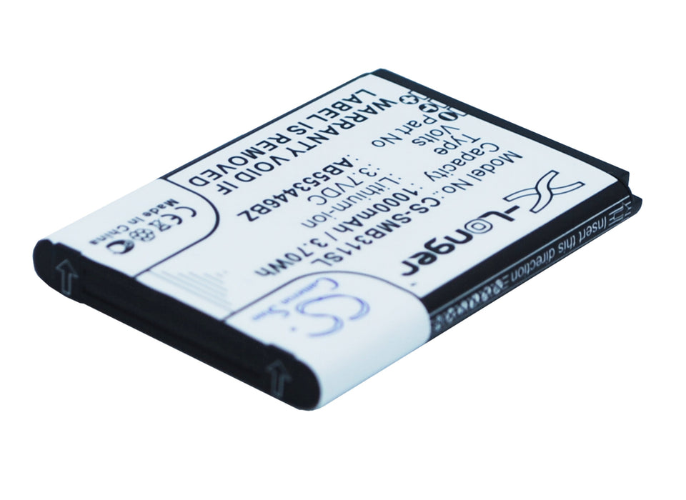 CS-SMB311SL : Battery for Samsung Gusto 3, SM-B311, SM-B311B and others - Replaces Samsung AB553446BZ