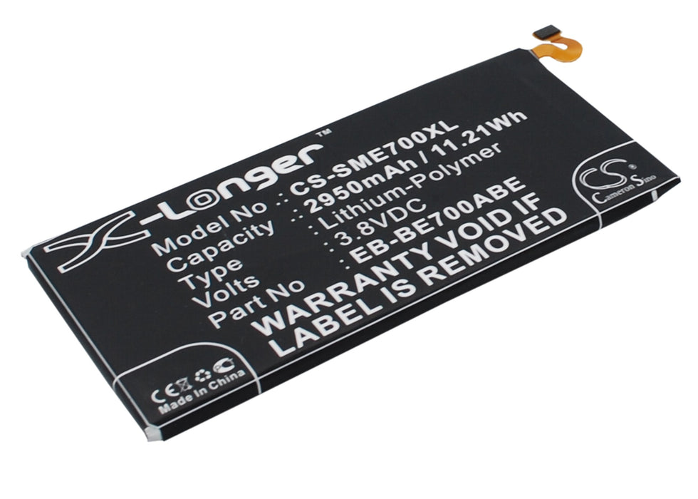 CS-SME700XL : Battery for Samsung Galaxy E7, SM-E700M, SM-E700F and others - Replaces Samsung EB-BE700ABE