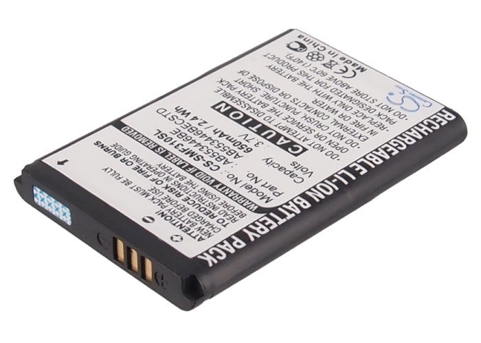 CS-SMF310SL : Battery for Samsung SGH-F318, GT-B2100, GT-B2100 Solid Extreme and others - Replaces Samsung AB553446BE, AB553446BECSTD