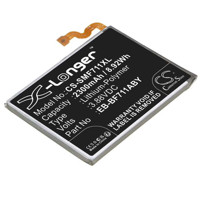 CS-SMF711XL : Battery for Samsung Galaxy Z Flip 3, SM-F711B, SM-F711J and others - Replaces Samsung EB-BF711ABY, GH82-26270A