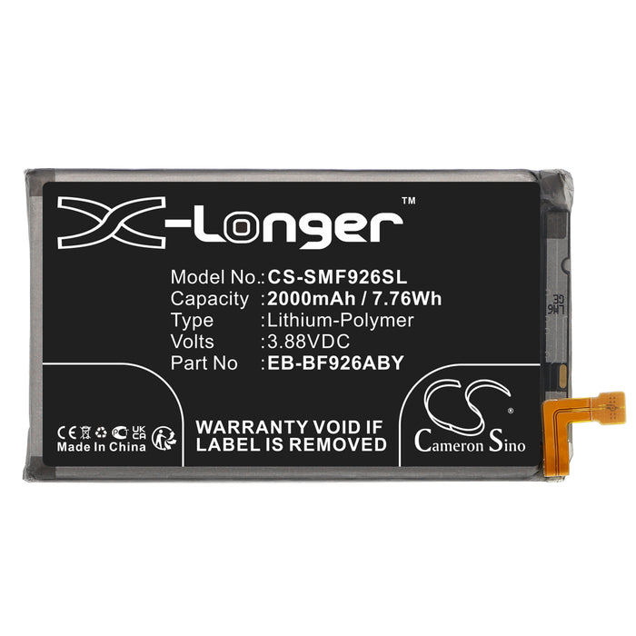 CS-SMF926SL : Battery for Samsung Galaxy Z Fold3, Galaxy Z Fold 3 5G, SM-F9260 and others - Replaces Samsung EB-BF926ABY, GH82-26236A