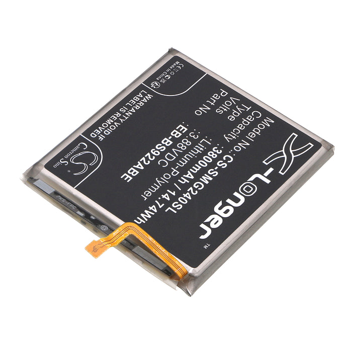 CS-SMG240SL : Battery for Samsung Galaxy S24, SM-S921Q, SM-S921J and others - Replaces Samsung EB-BS922ABE