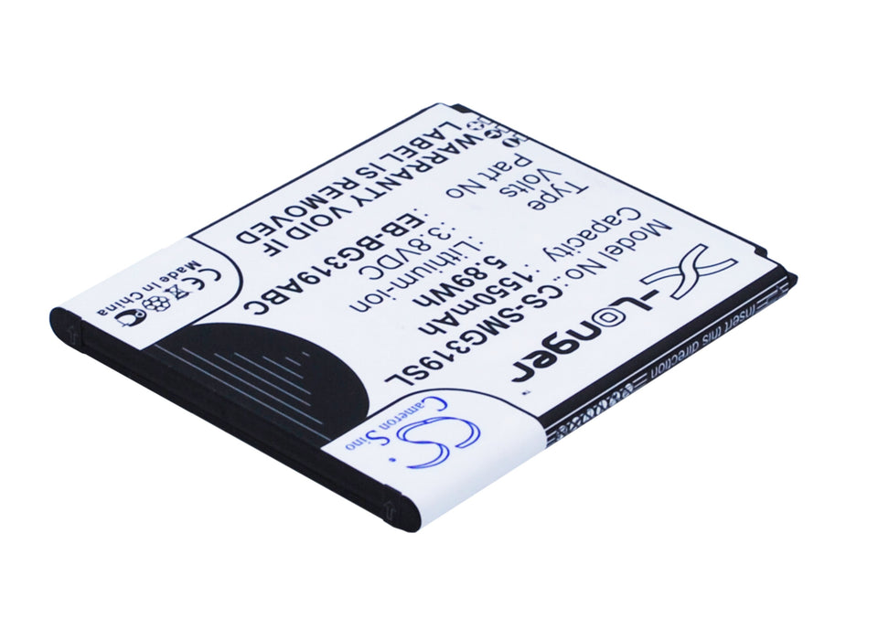 CS-SMG319SL : Battery for Samsung SM-G3139D, Galaxy Ace 4 CDMA, SM-G310A and others - Replaces Samsung EB-BG319ABC