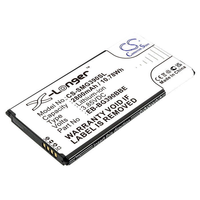 CS-SMG390SL : Battery for Samsung Galaxy Xcover 4, SM-G390, SM-G390F and others - Replaces Samsung EB-BG390BBE, EB-BG390BBEGWW