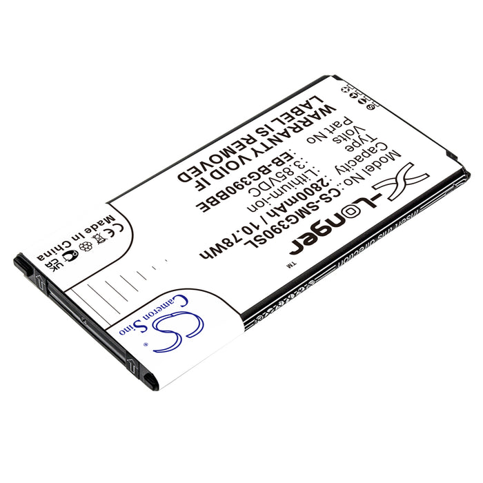 CS-SMG390SL : Battery for Samsung Galaxy Xcover 4, SM-G390, SM-G390F and others - Replaces Samsung EB-BG390BBE, EB-BG390BBEGWW