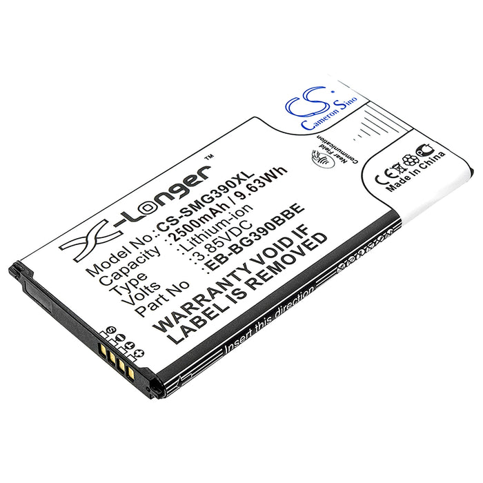 CS-SMG390XL : Battery for Samsung Galaxy Xcover 4, SM-G390, SM-G390F and others - Replaces Samsung EB-BG390BBE, EB-BG390BBEGWW