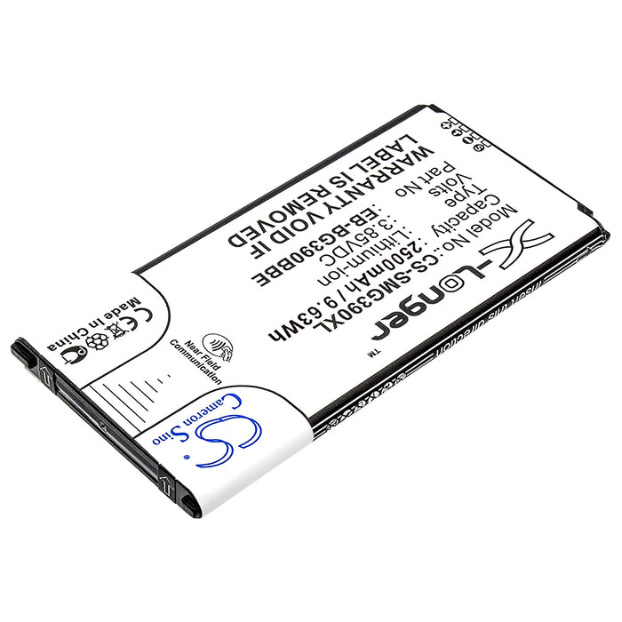 CS-SMG390XL : Battery for Samsung Galaxy Xcover 4, SM-G390, SM-G390F and others - Replaces Samsung EB-BG390BBE, EB-BG390BBEGWW